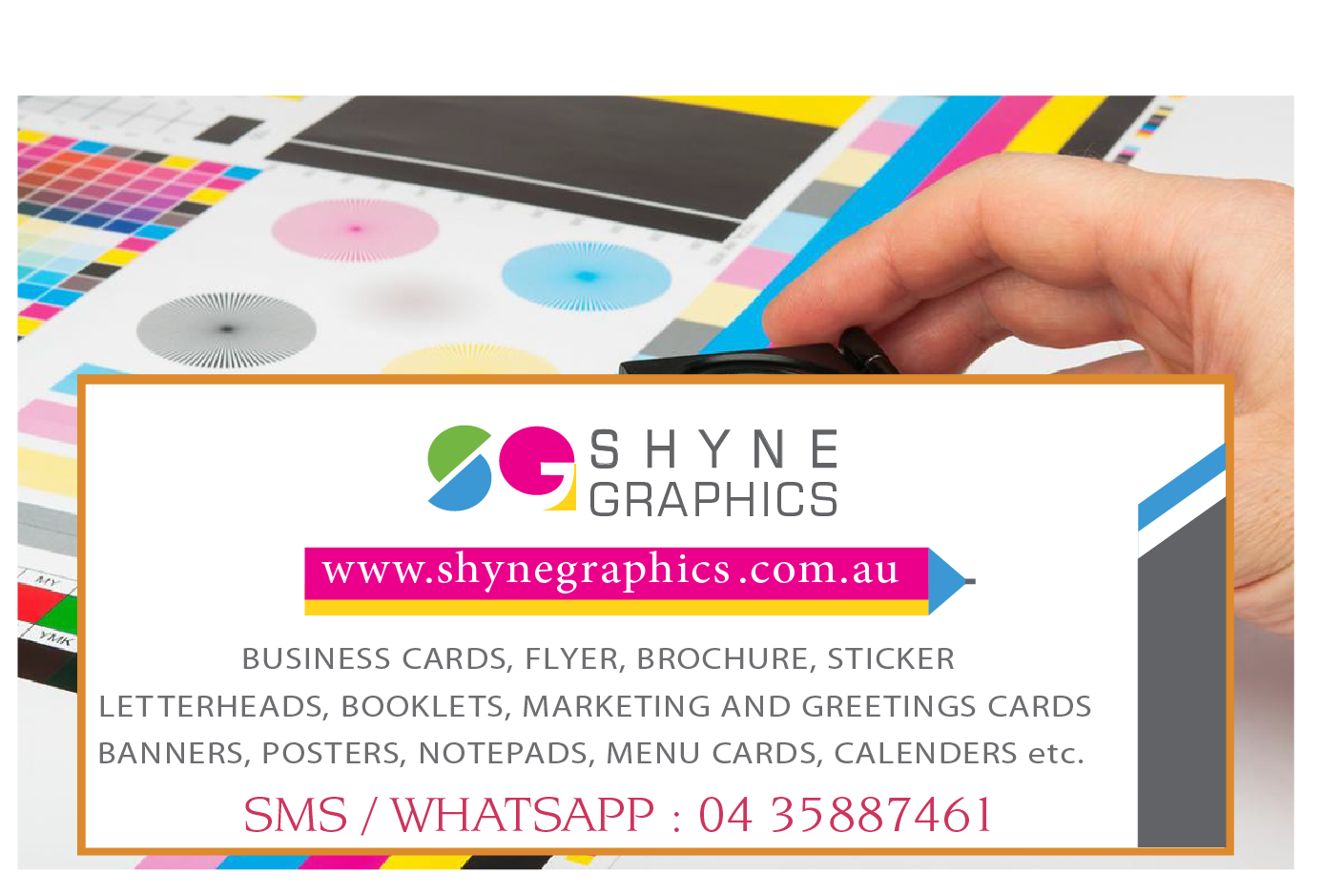 SHYNE GRAPHICS – Digital printing service
