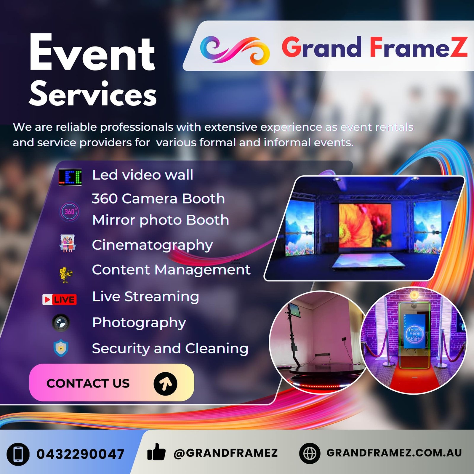 Grand FrameZ Event Services